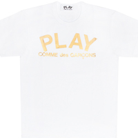 꼼데가르송 티셔츠 Comme Des Garcons +:+ New Arrival +:+ 라운드화이트_메탈골드 플레이]